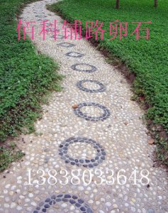 鄭州公園綠化鋪路鵝卵石多少錢一噸？
